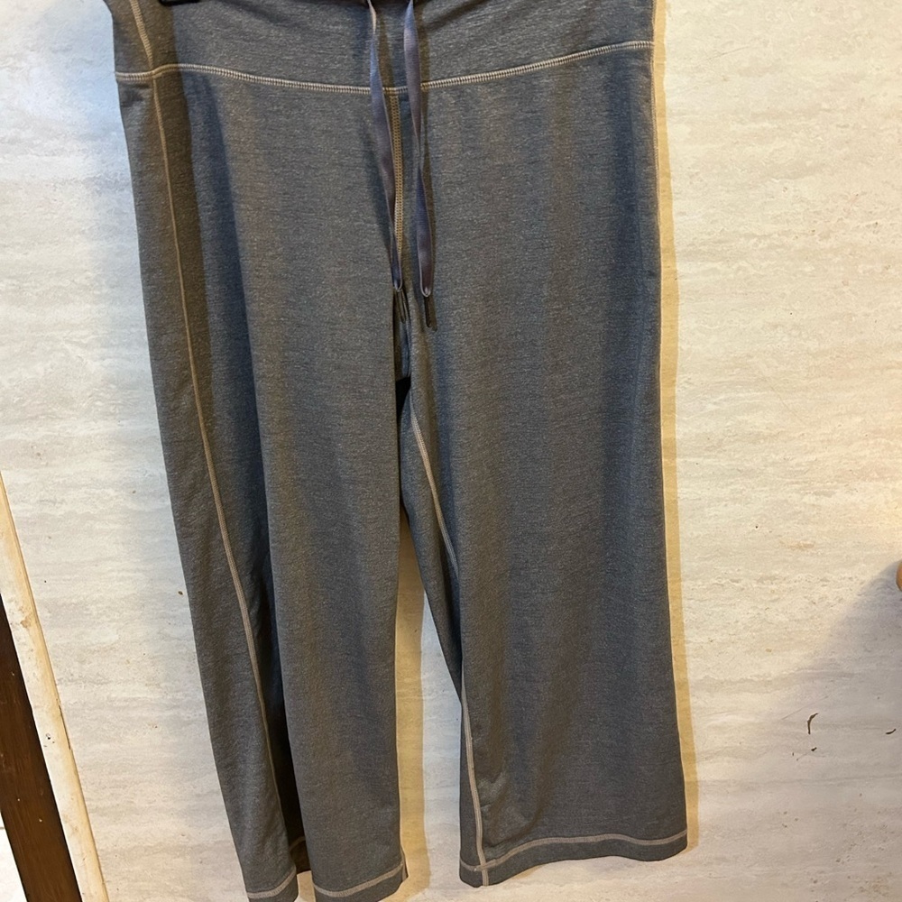 Lululemon Capri Length Lounge Pant... Gray Wide-Leg Pants